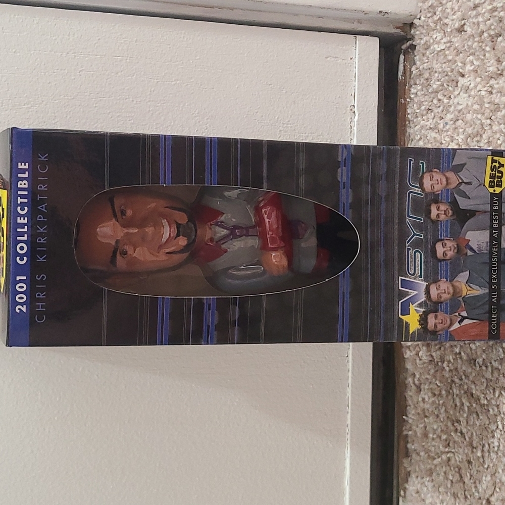Rare 2001 *NSYNC Chris Kirkpatrick Bobblehead